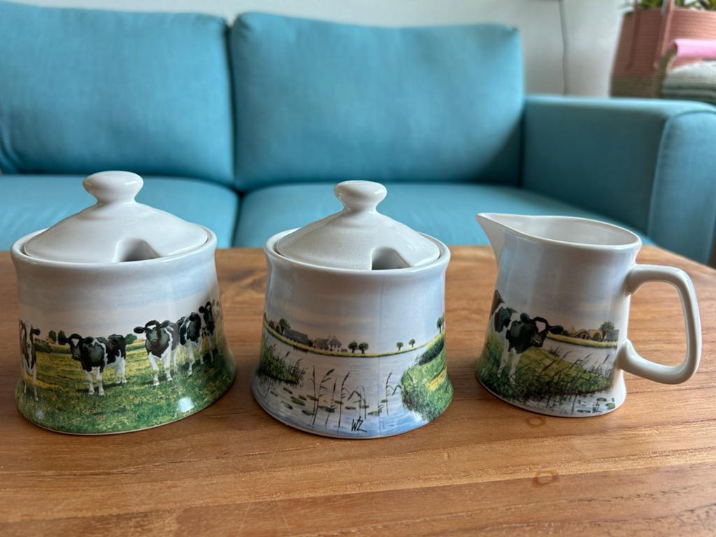 Wiebe van der Zee - suikerpot (nog 1 over), Huis en Inrichting, Keuken | Servies, Ophalen, Overige typen, Zo goed als nieuw, Overige stijlen
