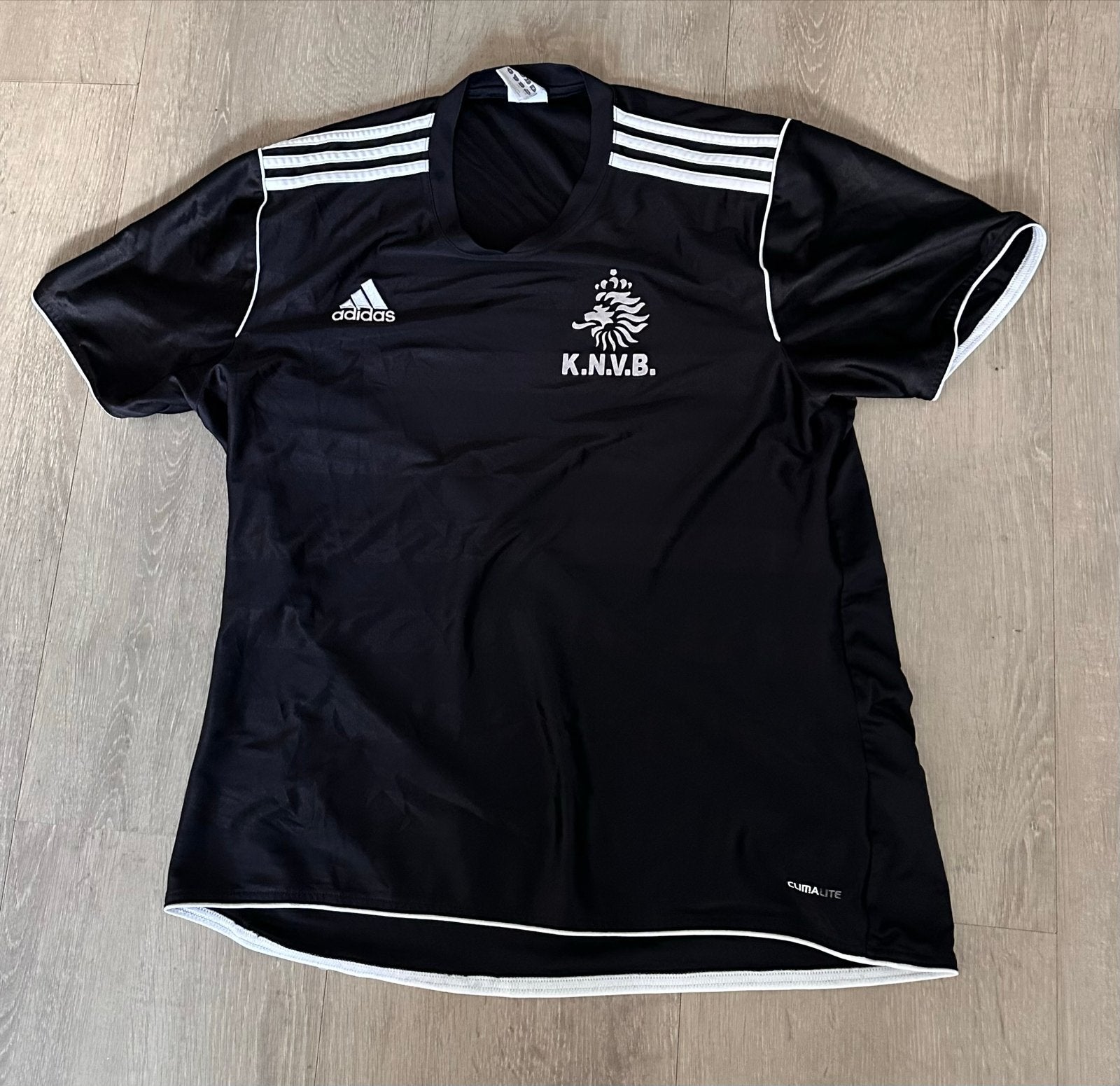 Vintage Adidas KNVB shirt 2011 - Maat L, Verzenden, Gebruikt, Overige binnenlandse clubs, Shirt