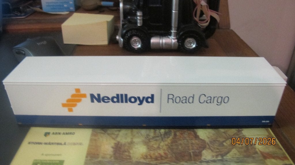 WSI Onderdeel/Verbouw Nedlloyd Koeltrailerbak Z.G.A.N., Ophalen of Verzenden, Zo goed als nieuw, Bus of Vrachtwagen, Wsi