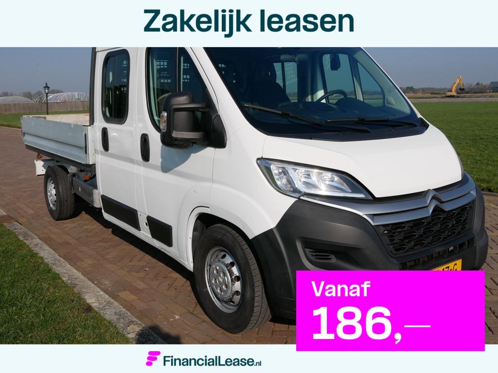 Citroen Jumper 2.2HDi 165 L3 DUBB CAB. PICK UP 3.5t AC * 109, Voorwielaandrijving, Gebruikt, 4 cilinders, Wit