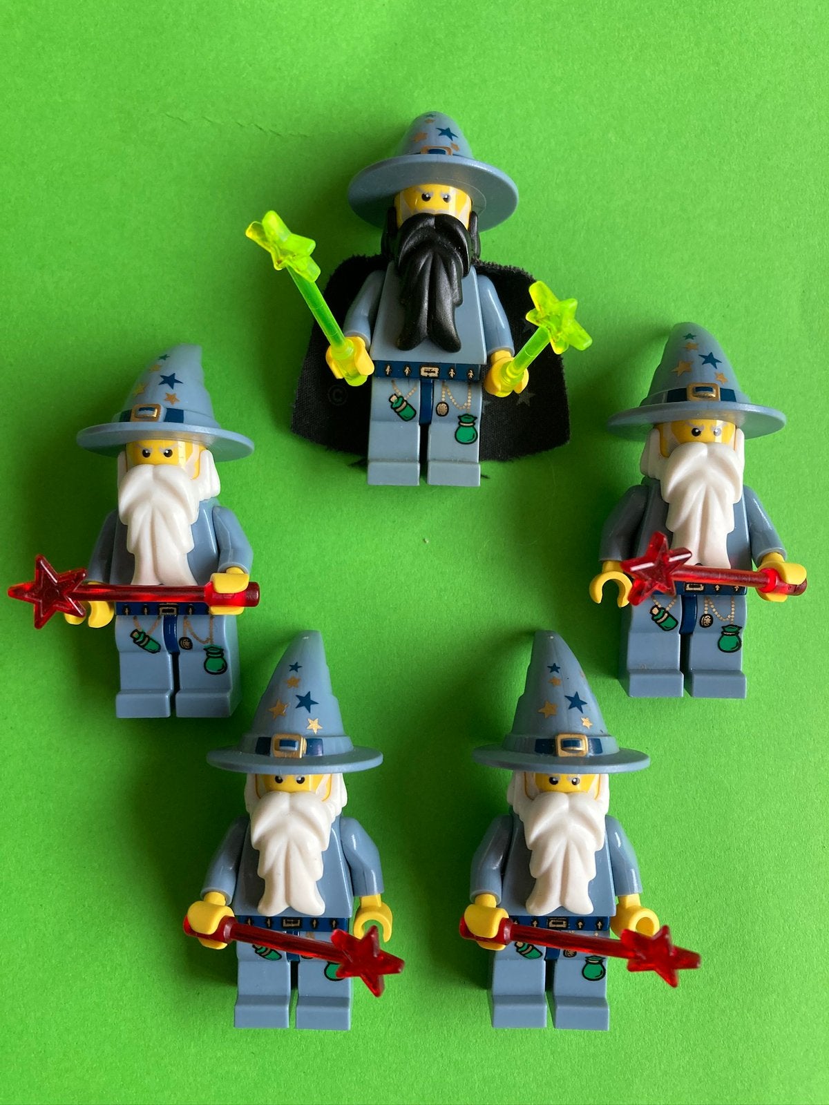 Lego Wizard minifig lot, Verzenden, Lego, Zo goed als nieuw, Minifiguur