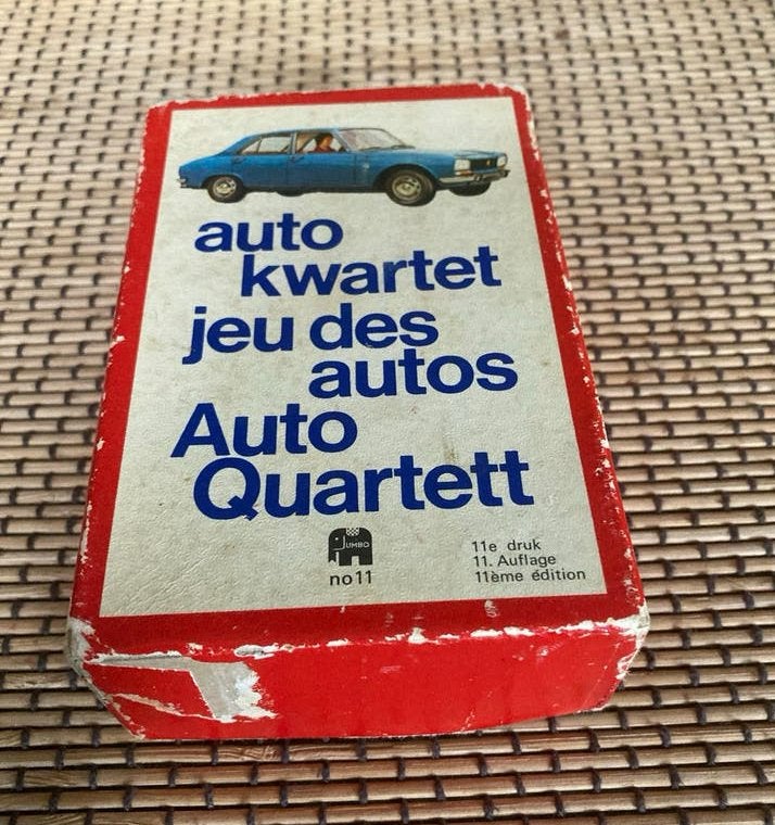 Jumbo vintage Auto kwartet, Drie of vier spelers, Ophalen of Verzenden, Gebruikt