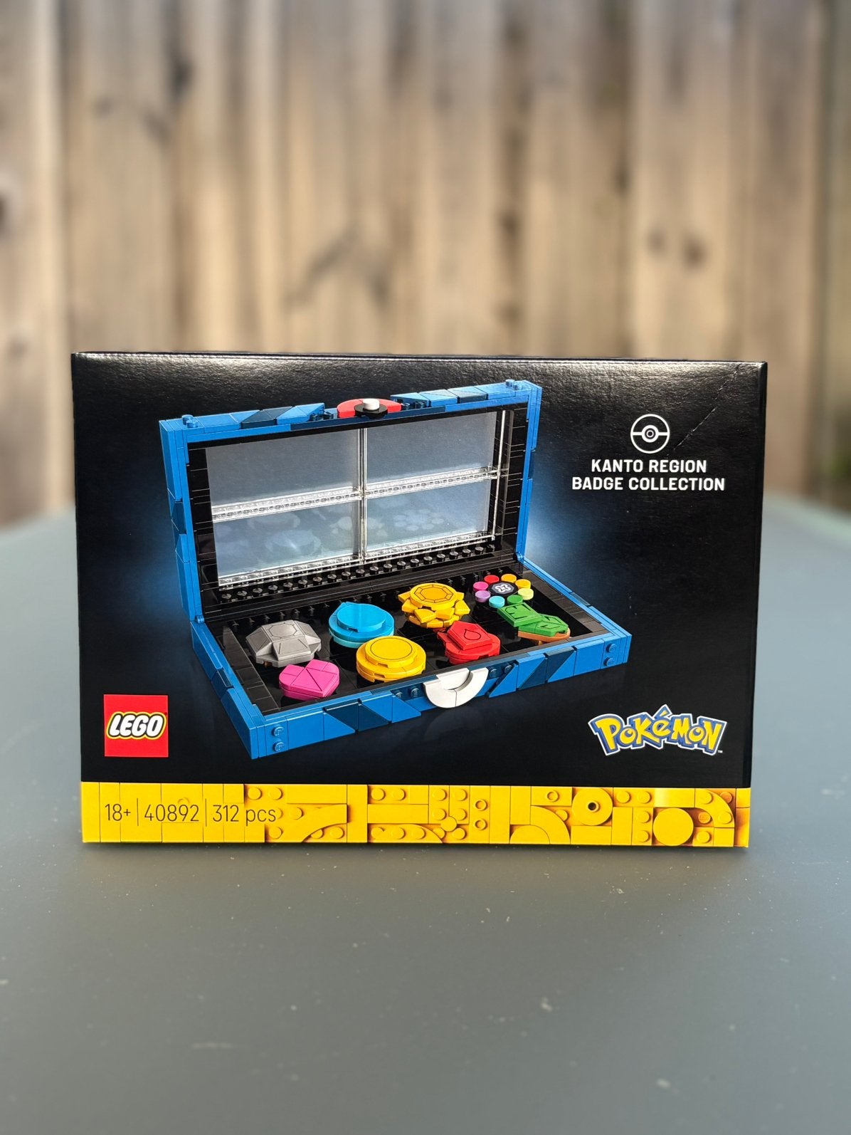 Pokemon Kanto Region Badge Collection, Lego, Nieuw, Ophalen of Verzenden, Compleet