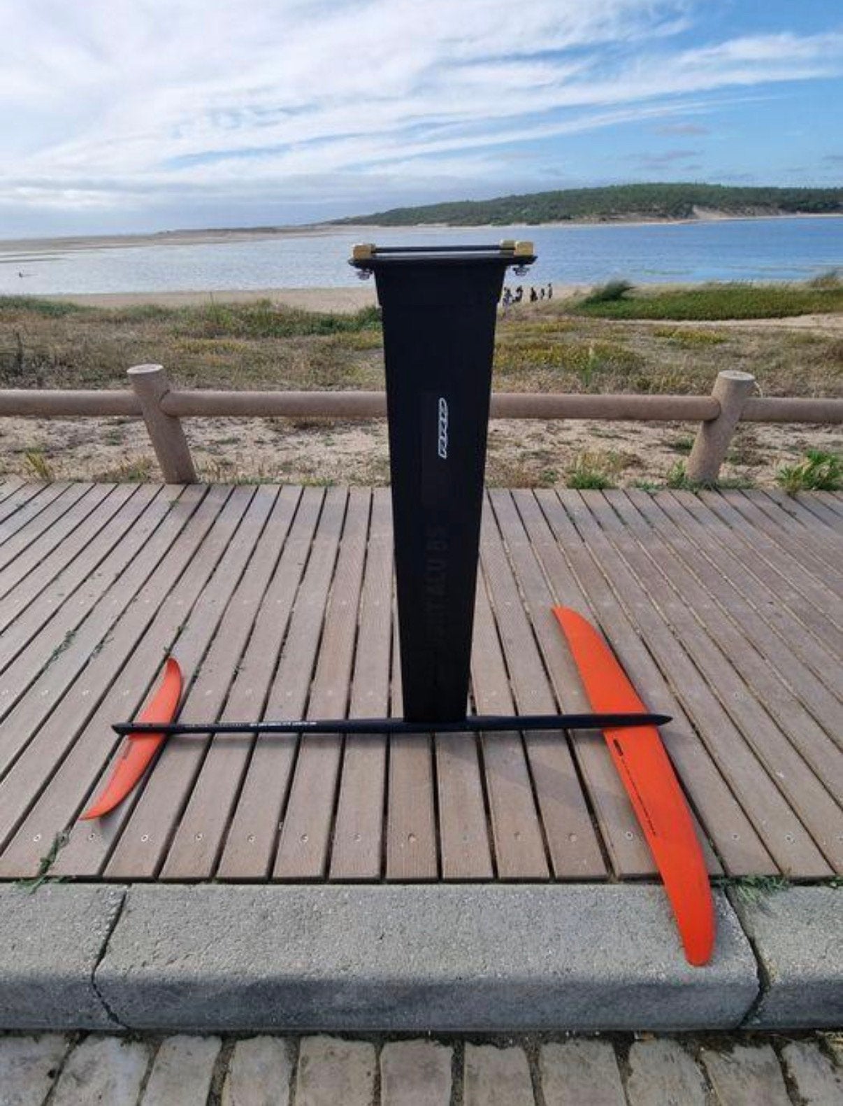 RRD WH Flight Hydrofoil Set - Alu 85, Alu 120, Carbon Wings, Watersport en Boten, Windsurfen, Ophalen, Gebruikt, RRD, Foil