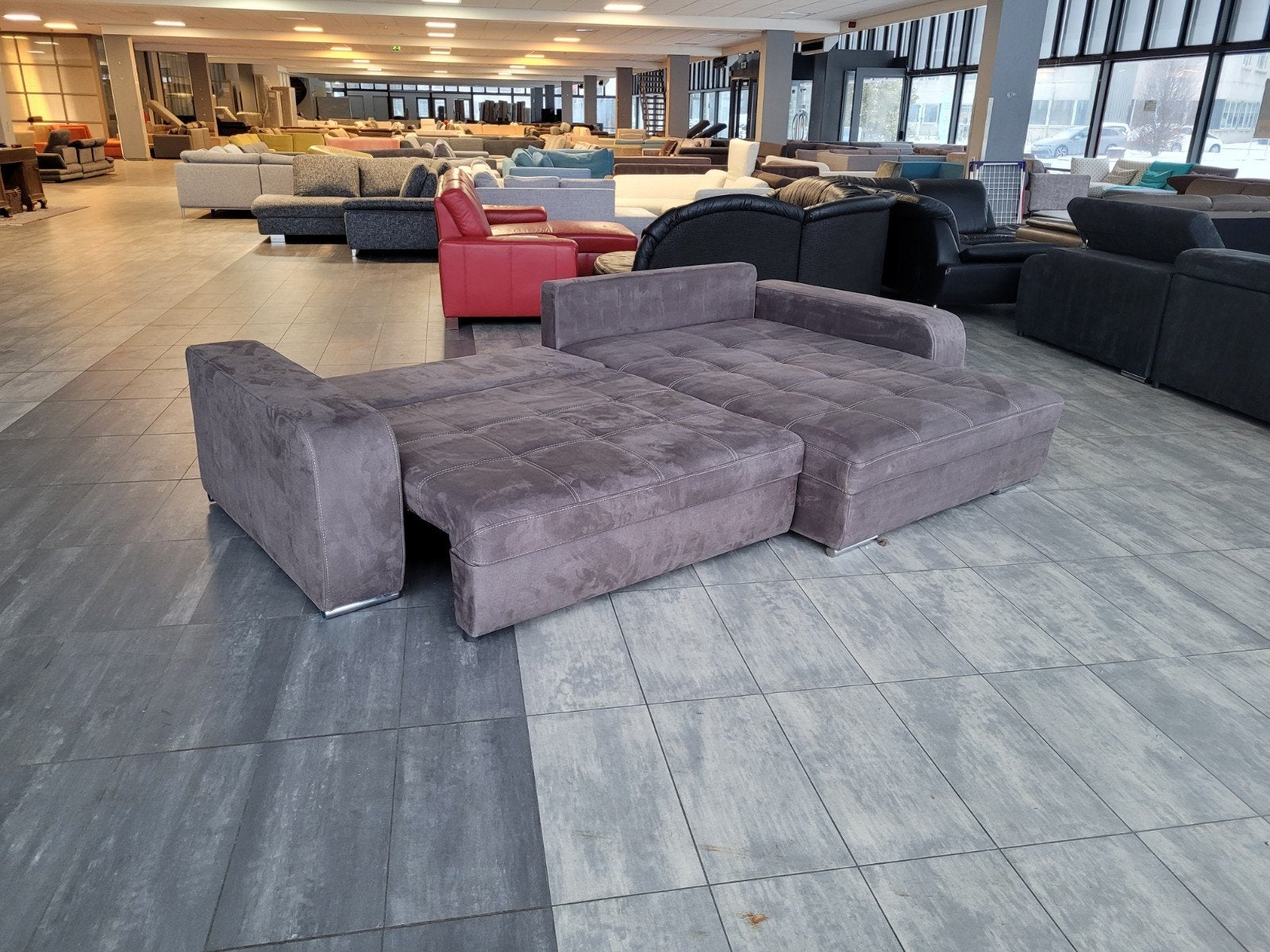 Foto 9 van ❇️️ OUTLET hoekbank slaapfunctie + opberg 295x185 | BEZORGEN