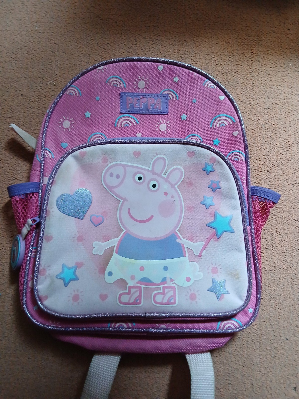 Peppa Pig rugzak voor kinderen, Gebruikt, Minder dan 30 cm, Disney of Dora, Ophalen of Verzenden