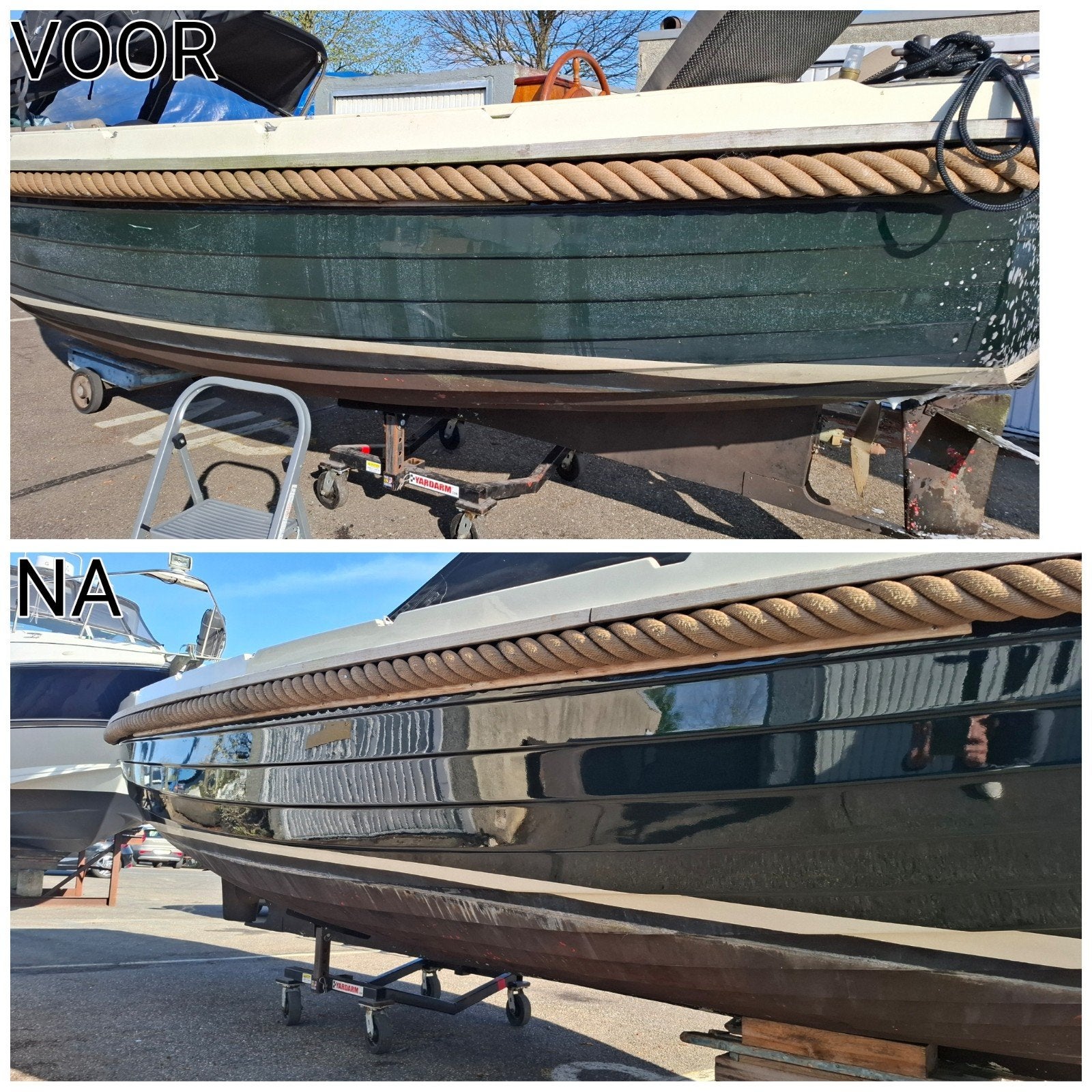 BOOT,WASSEN,POETSEN,POLIJSTEN  ALS NIEUW LANDURIGE GLANS, Watersport en Boten, Ophalen of Verzenden, Nieuw
