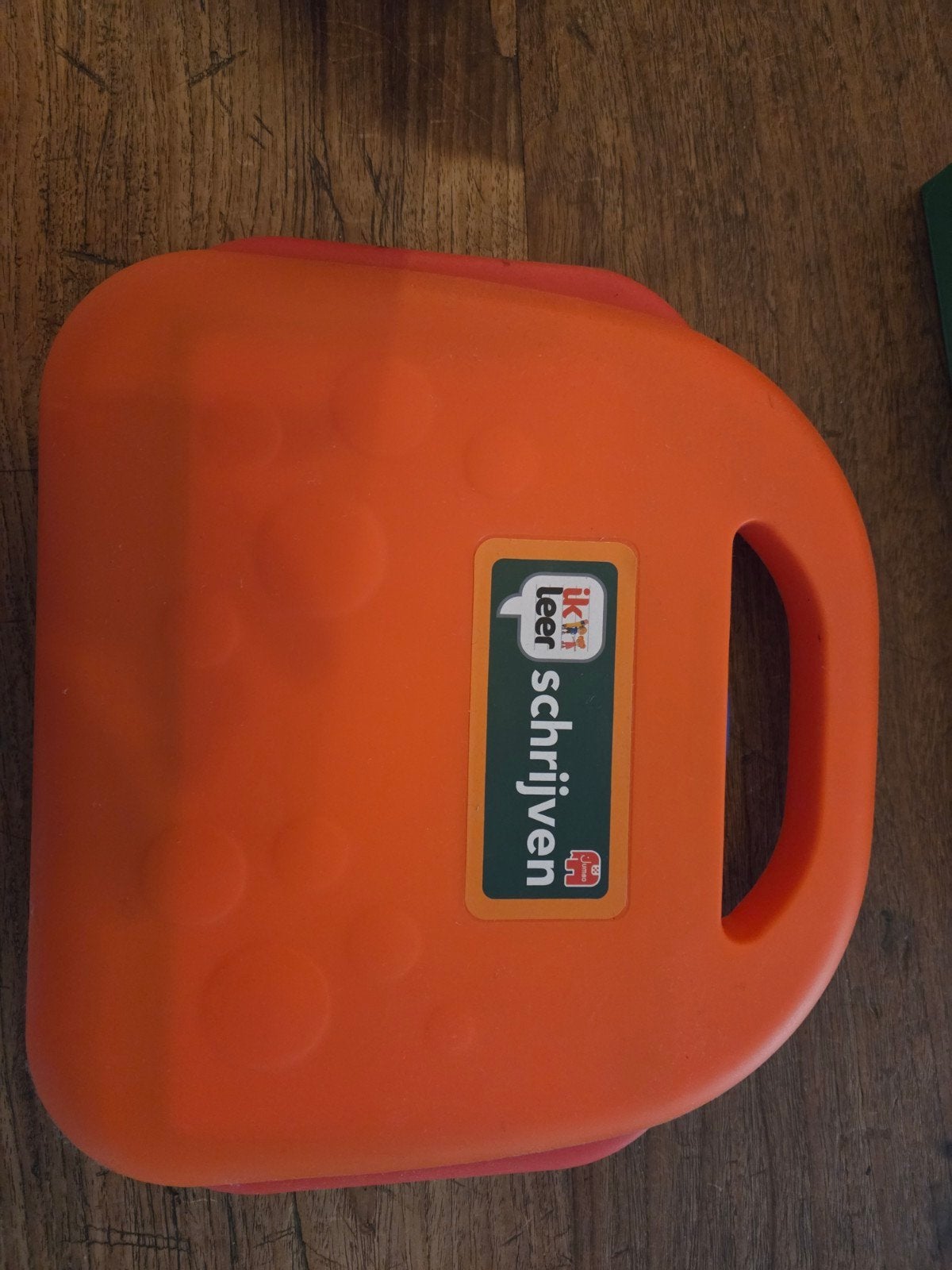 Jumbo "ik leer schrijven"  lichtbord met kaarten (incl. batt, Ophalen of Verzenden, Gebruikt, Taal en Lezen, Met licht