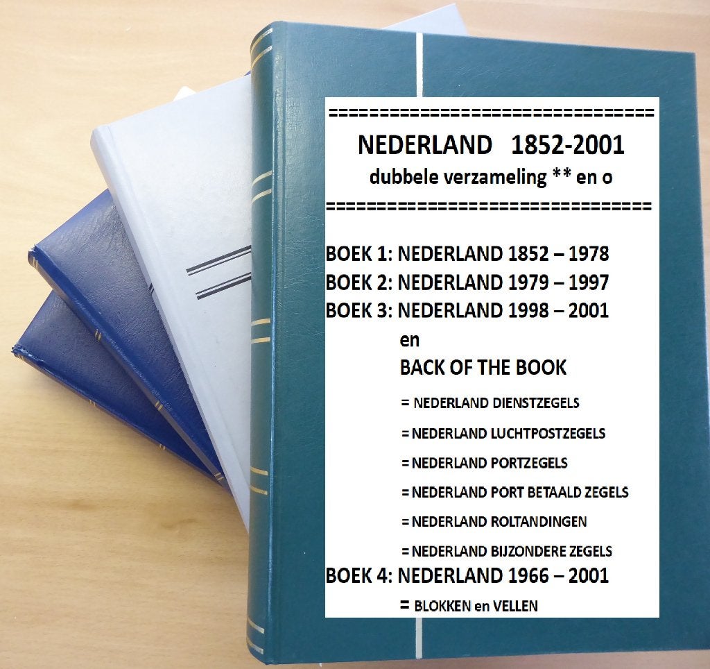 NEDERLAND 1852-2001 (**/*/o), Ophalen of Verzenden