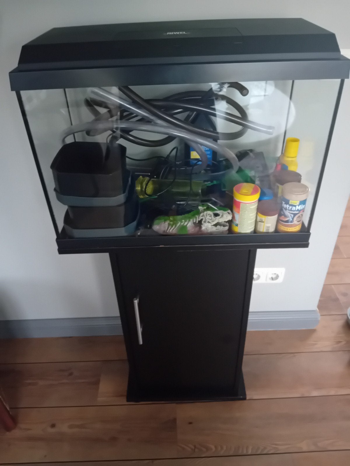 Aquarium compleet met alle toebehoren, Dieren en Toebehoren, Ophalen, Zo goed als nieuw, Leeg aquarium