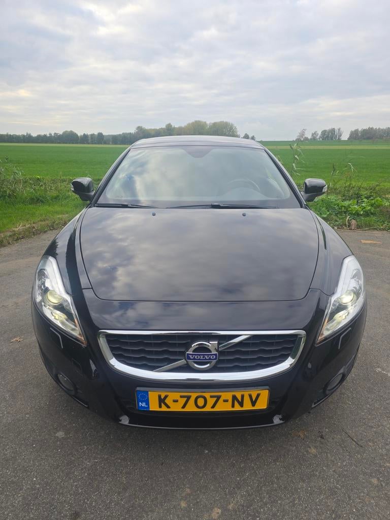Volvo C70 2012 Zwart, Auto's, Volvo, Stoelverwarming, Zwart, Cabriolet, 4 stoelen