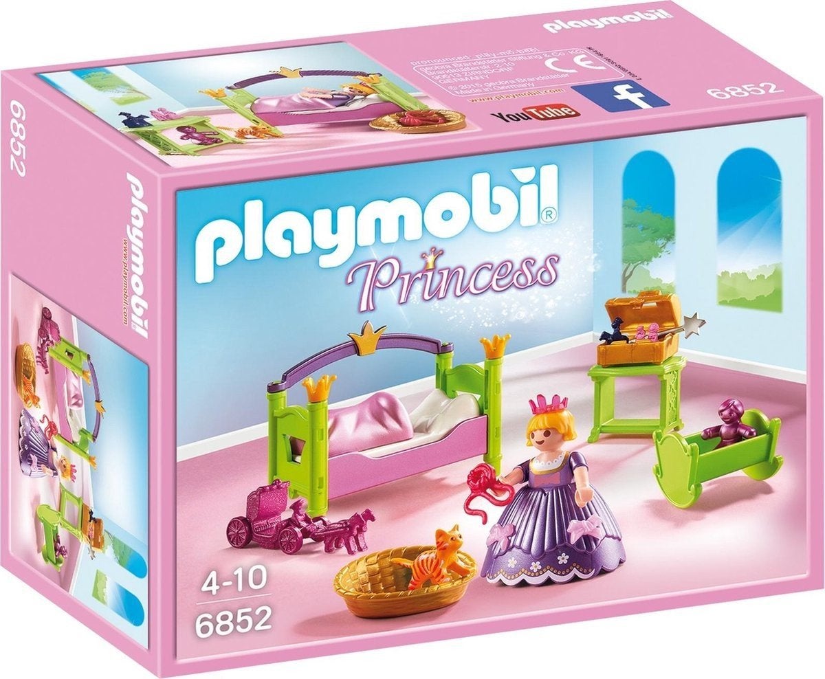 Playmobil Princess Slaapkamer met Hemelbed 6851, Complete set, Overige typen, Ophalen of Verzenden, Zo goed als nieuw