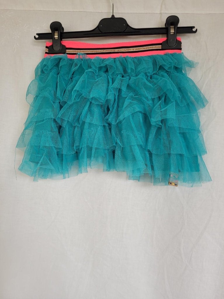 Stoer rokje, tule, roesjes mt 134/140 merk B.Nosy, Kinderen en Baby's, Kinderkleding | Maat 134, Meisje, ., Ophalen of Verzenden