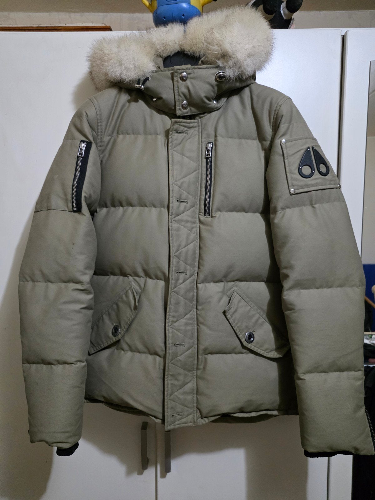 Moose Knuckles winterjas - 100% origineel met aankoopbon, Ophalen, Overige kleuren, Gedragen, Maat 46 (S) of kleiner