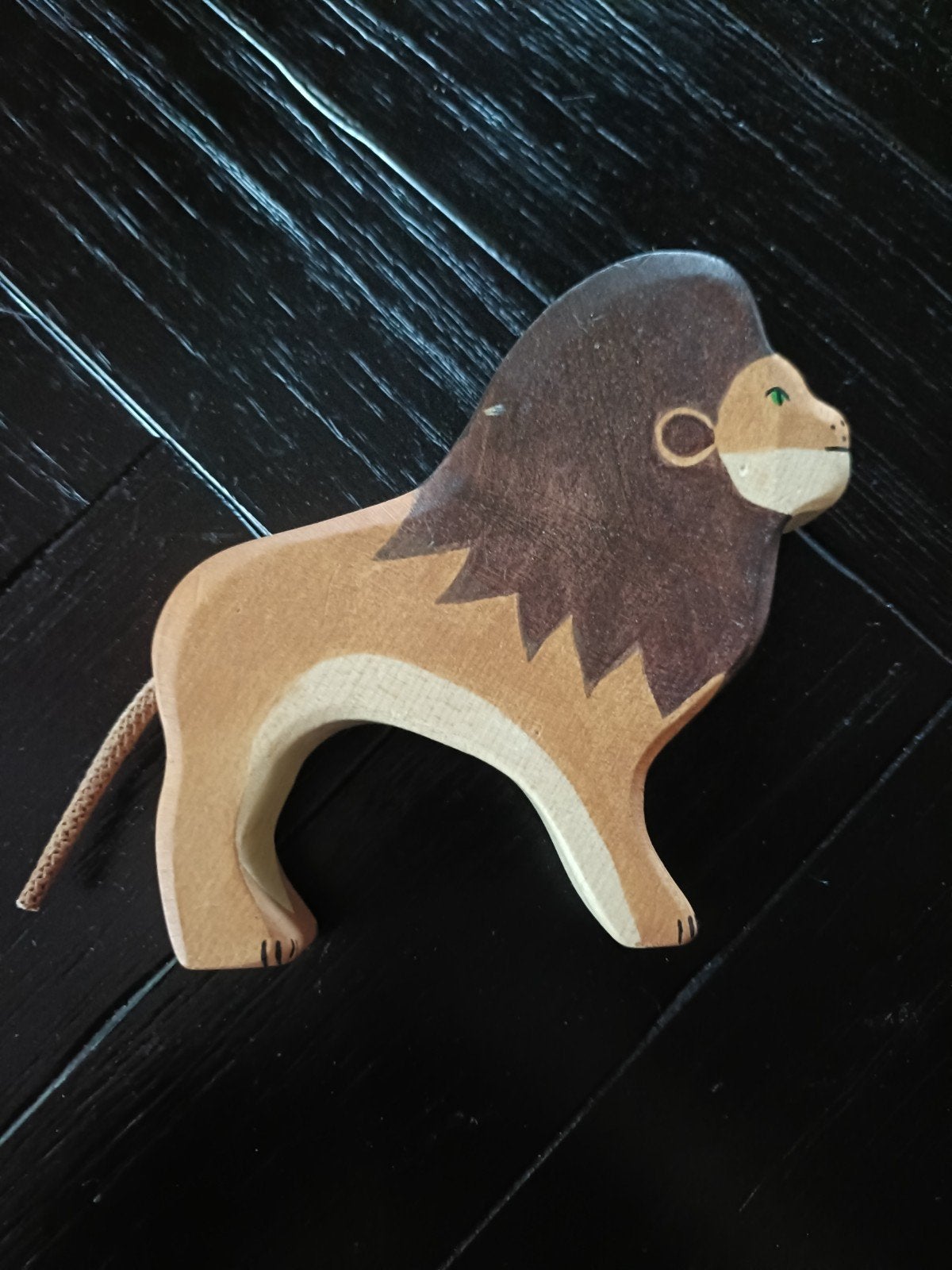 Holztiger Leeuw Houten Speelfiguur, Ophalen of Verzenden