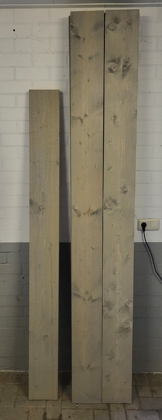 Steigerhouten planken - Gebruikt, Ophalen, Gebruikt, 25 tot 50 mm, 250 tot 300 cm