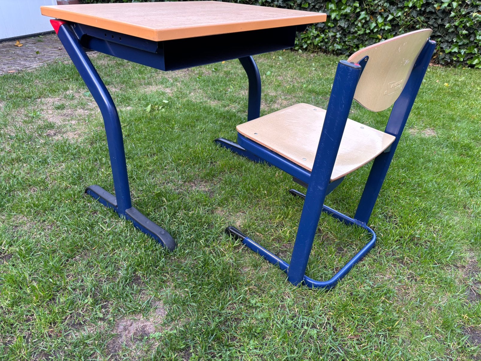 Kinder bureau schoolbankje, Kinderen en Baby's, Kinderkamer | Tafels en Stoelen, Ophalen, Tafel(s) en Stoel(en)