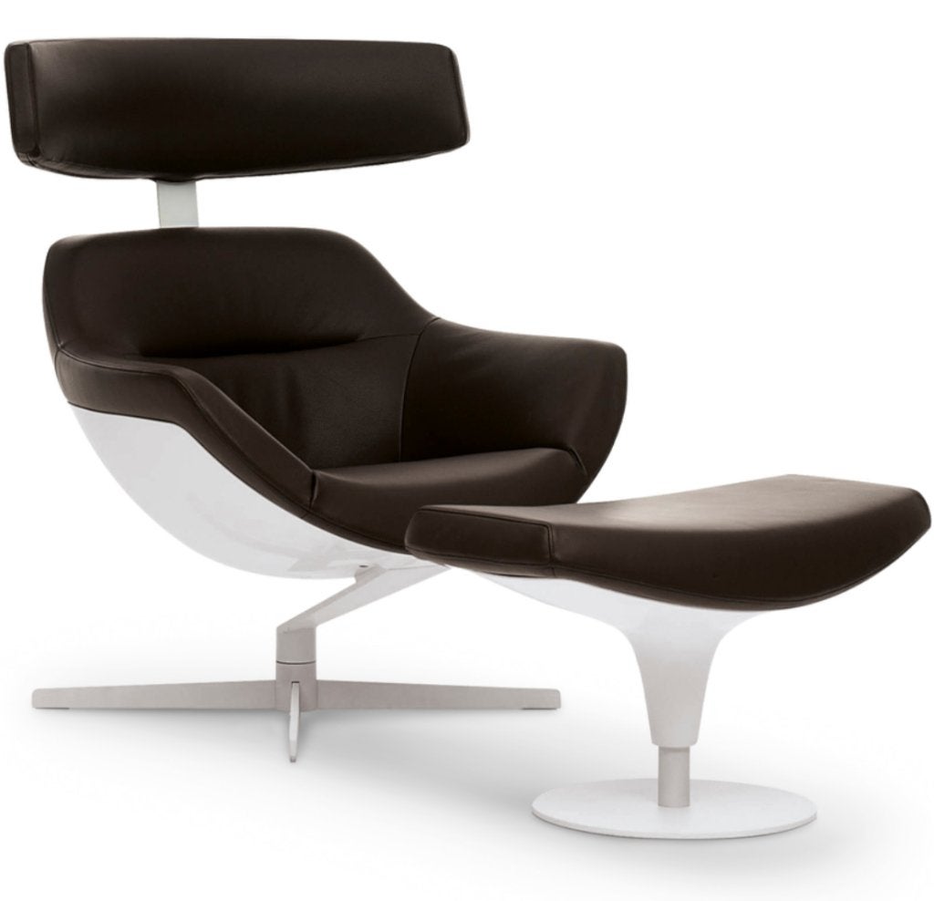 IZGS Cassina 277 Auckland fauteuil leer design, Ophalen of Verzenden, Zo goed als nieuw, Nvt, Nvt