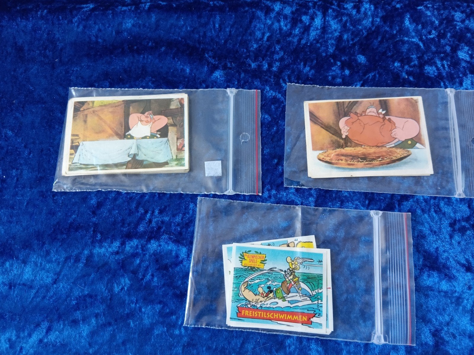 Asterix stickers - 26 stuks, 9 verschillende (vanaf 1976), Ophalen of Verzenden, Gebruikt, Strip of Tekenfilm
