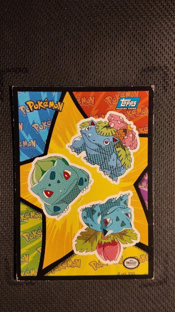bulbasaur ivysaur venusaur  topps JPN | Pokemon kaart, Ophalen, Zo goed als nieuw, Losse kaart