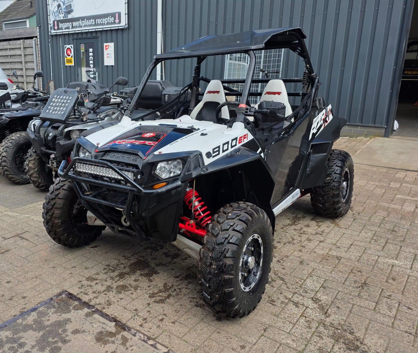 Polaris RZR XP 900cc Buggy - Getuned met auto kenteken, 2 cilinders, 900 cc, 12 t/m 35 kW