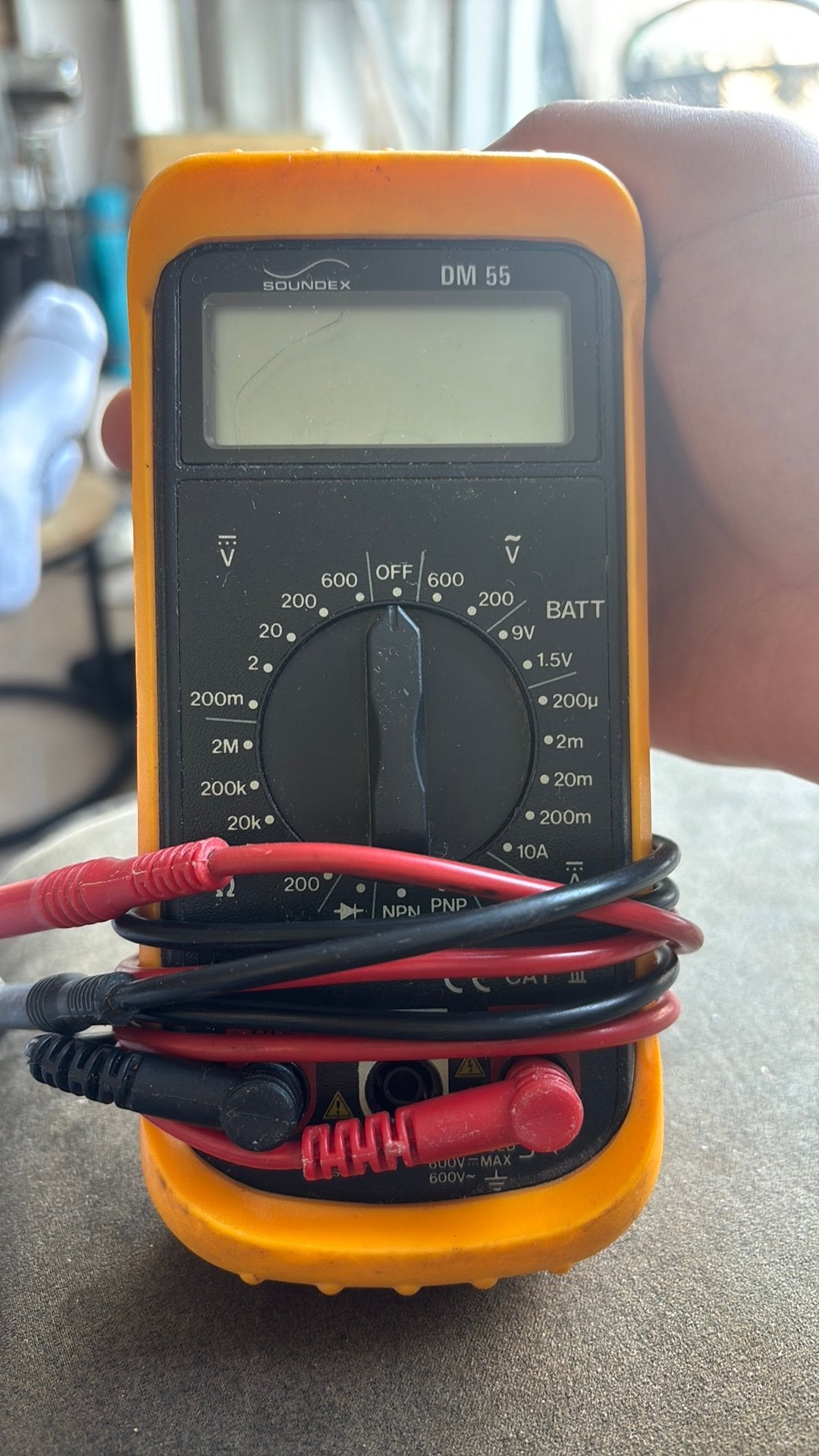Multimeter, Doe-het-zelf en Verbouw, Meetapparatuur, Ophalen of Verzenden, Zo goed als nieuw, Multimeter