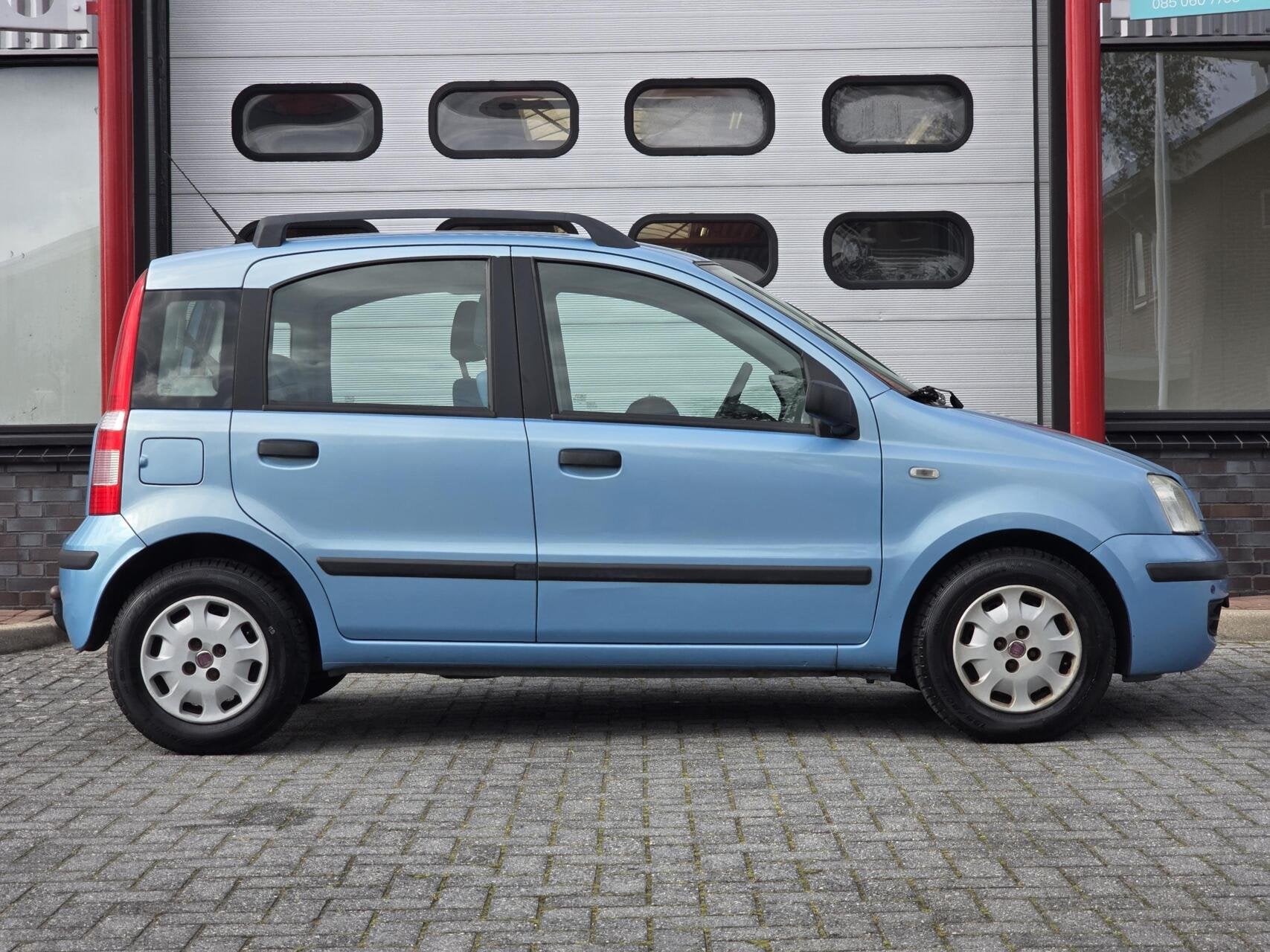 Fiat Panda 1.2 Emotion Clima/Elektrische ramen/Trekhaak, Voorwielaandrijving, Stof, Gebruikt, Bedrijf