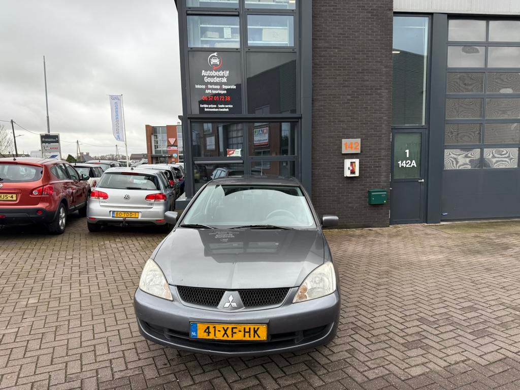 Mitsubishi Lancer 1.6 MPI Intense Stationwagon 2007 Grijs, Auto's, Voorwielaandrijving, 4 cilinders, 400 kg, Handgeschakeld