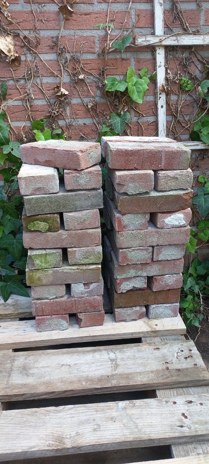 Rode baksteen, Doe-het-zelf en Verbouw, Metselstenen, Ophalen, Bakstenen