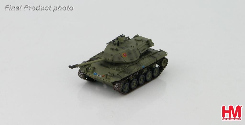 M41A3 Walker Bulldog Tank Belgisch Leger Hobbymaster HG5308, Hobby en Vrije tijd, Modelbouw | Auto's en Voertuigen, Overige merken