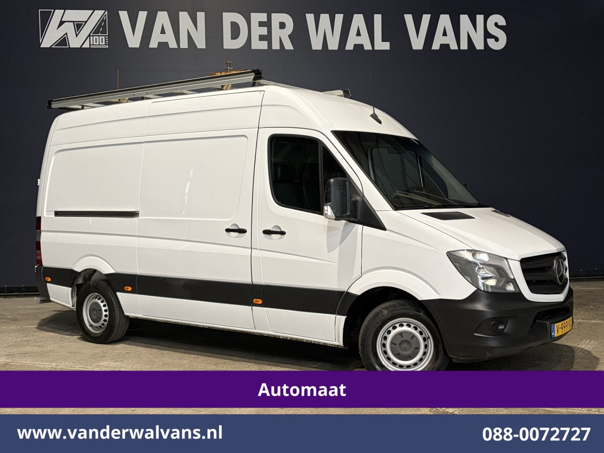 Mercedes-Benz Sprinter 314 CDI 143pk Automaat L2H2 Euro6 Air, Gebruikt, 2800 kg, Wit, Bedrijf