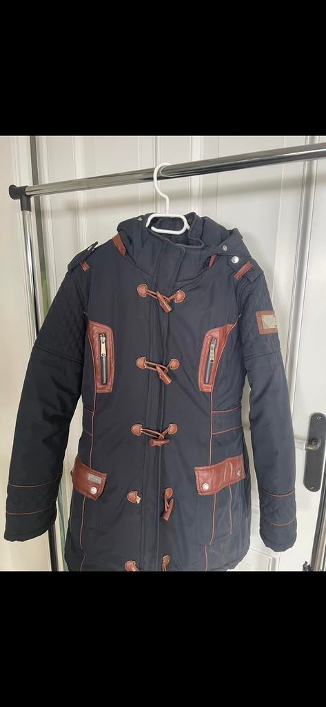 Amazone Couture Jas, Ophalen, Zo goed als nieuw, Maat 38/40 (M), Blauw