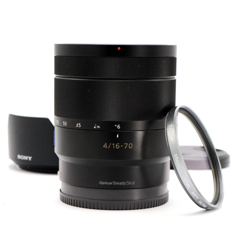 Sony Carl Zeiss Sonnar T E 16-70mm f/4 ZA OSS, Audio, Tv en Foto, Fotografie | Lenzen en Objectieven, Sony E-mount, Gebruikt, Handmatige focus