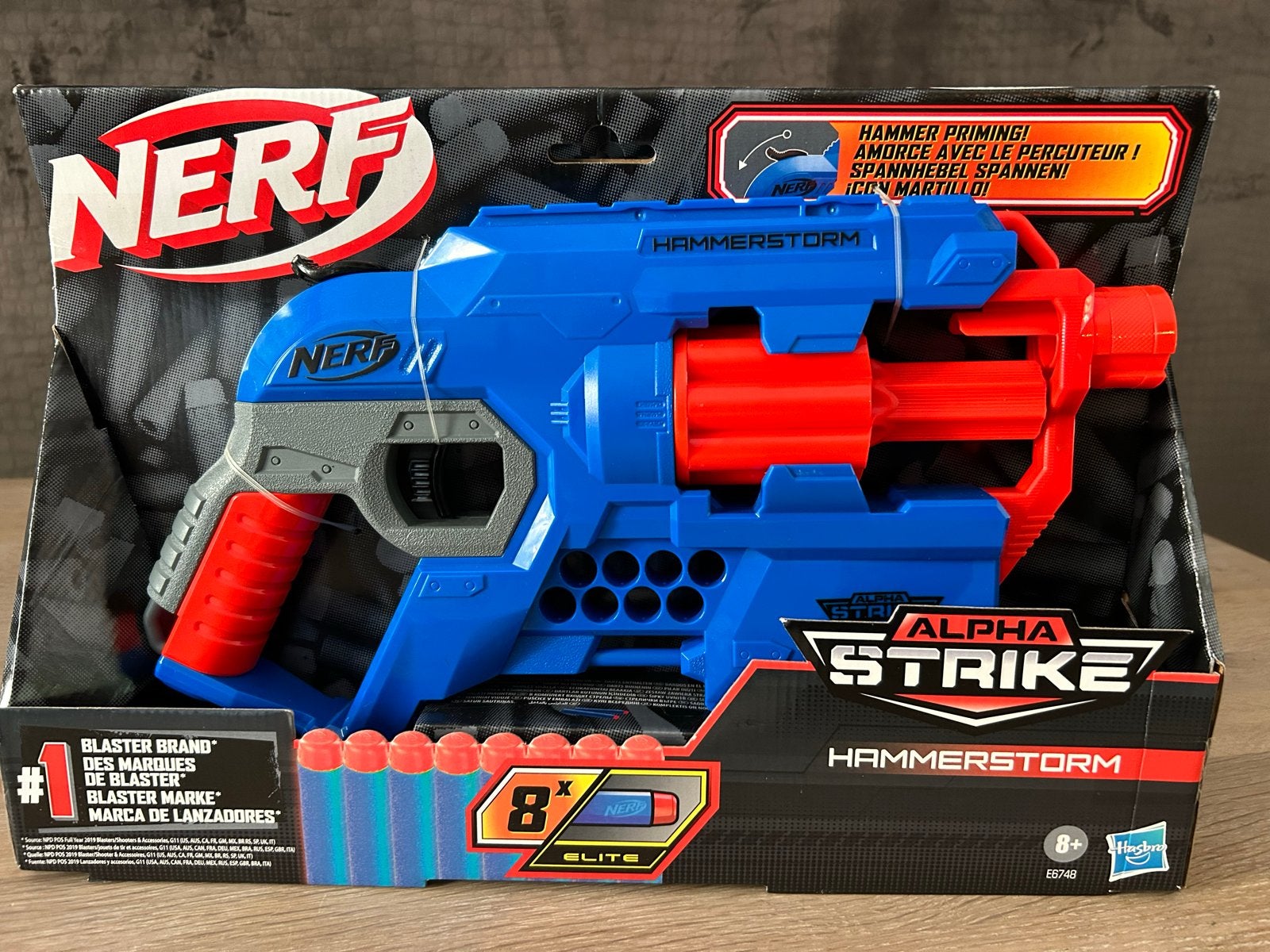 Nerf Alpha Strike Hammerstorm Blaster - Nieuw in doos, Ophalen, Nieuw, Jongen of Meisje