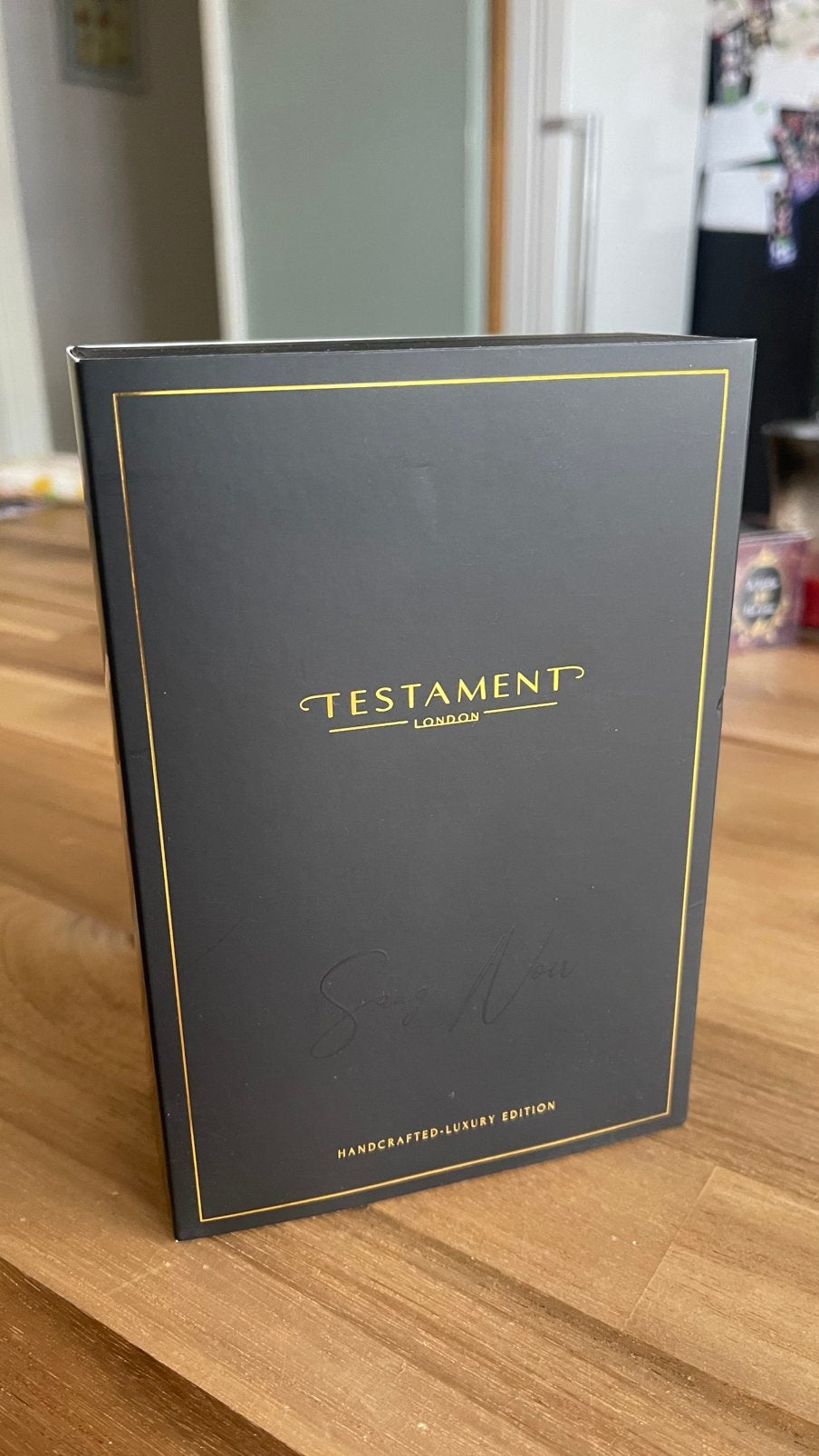 Sang Noir - Testament (niche parfum), Sieraden, Tassen en Uiterlijk, Uiterlijk | Parfum, Ophalen of Verzenden, Nieuw