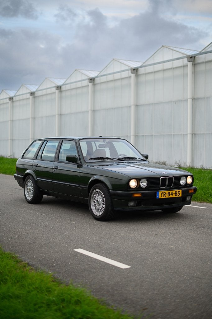 BMW e30 Touring M52B28 handbak swap daily, 230 pk, Achterwielaandrijving, Beige, Handgeschakeld