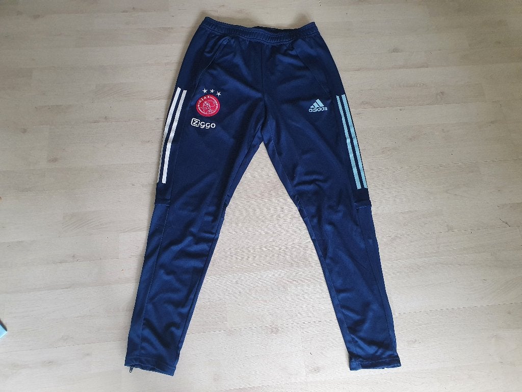 Ajax Trainingsbroek! Seizoen 20/21! Sponsor! Mt M!, Ophalen of Verzenden, Zo goed als nieuw, Rood, Voetbal