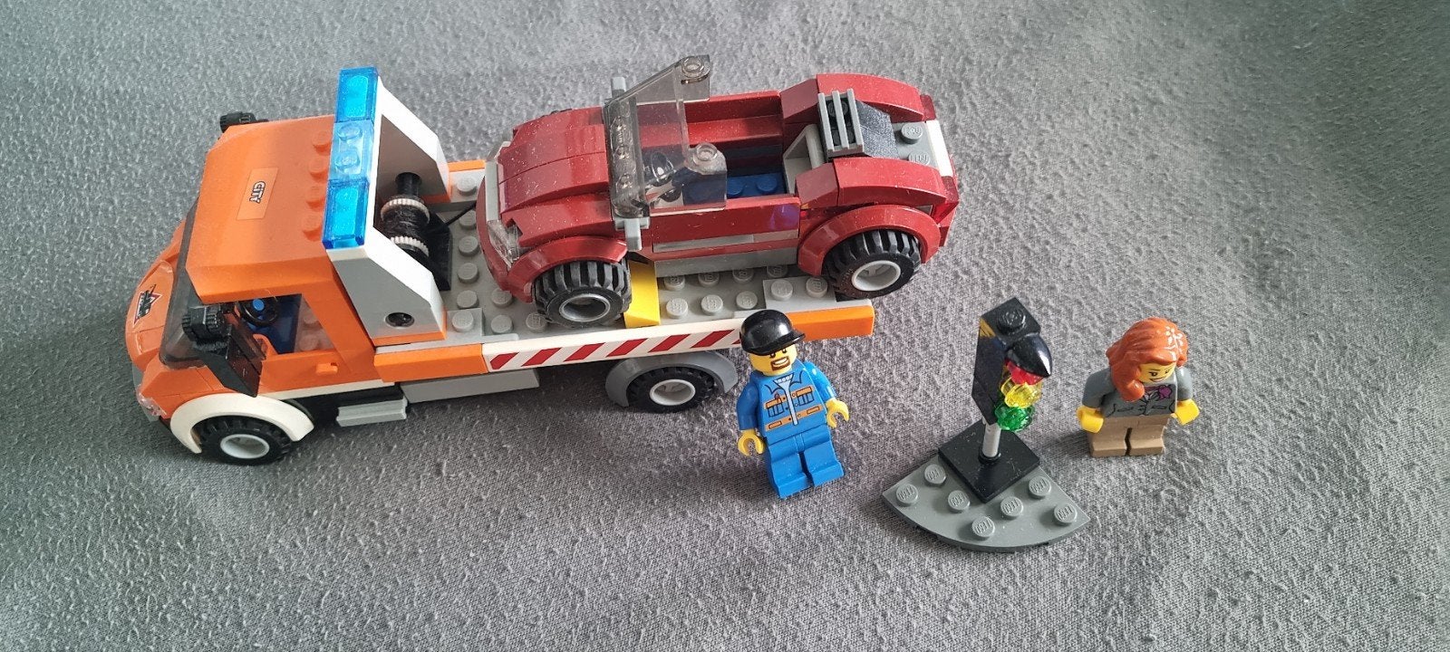 Lego City 60017 Takelwagen met instructies, Compleet, Lego, Ophalen of Verzenden, Complete set