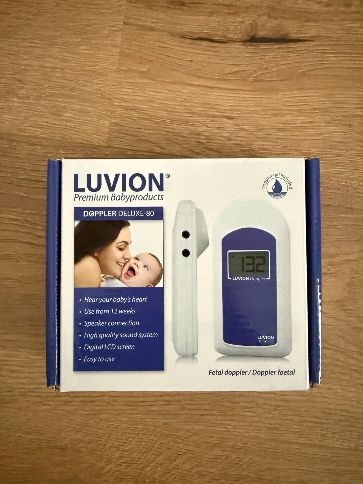 Luvion Doppler Deluxe-80: Luister naar je baby's hartslag, Ophalen, Nieuw