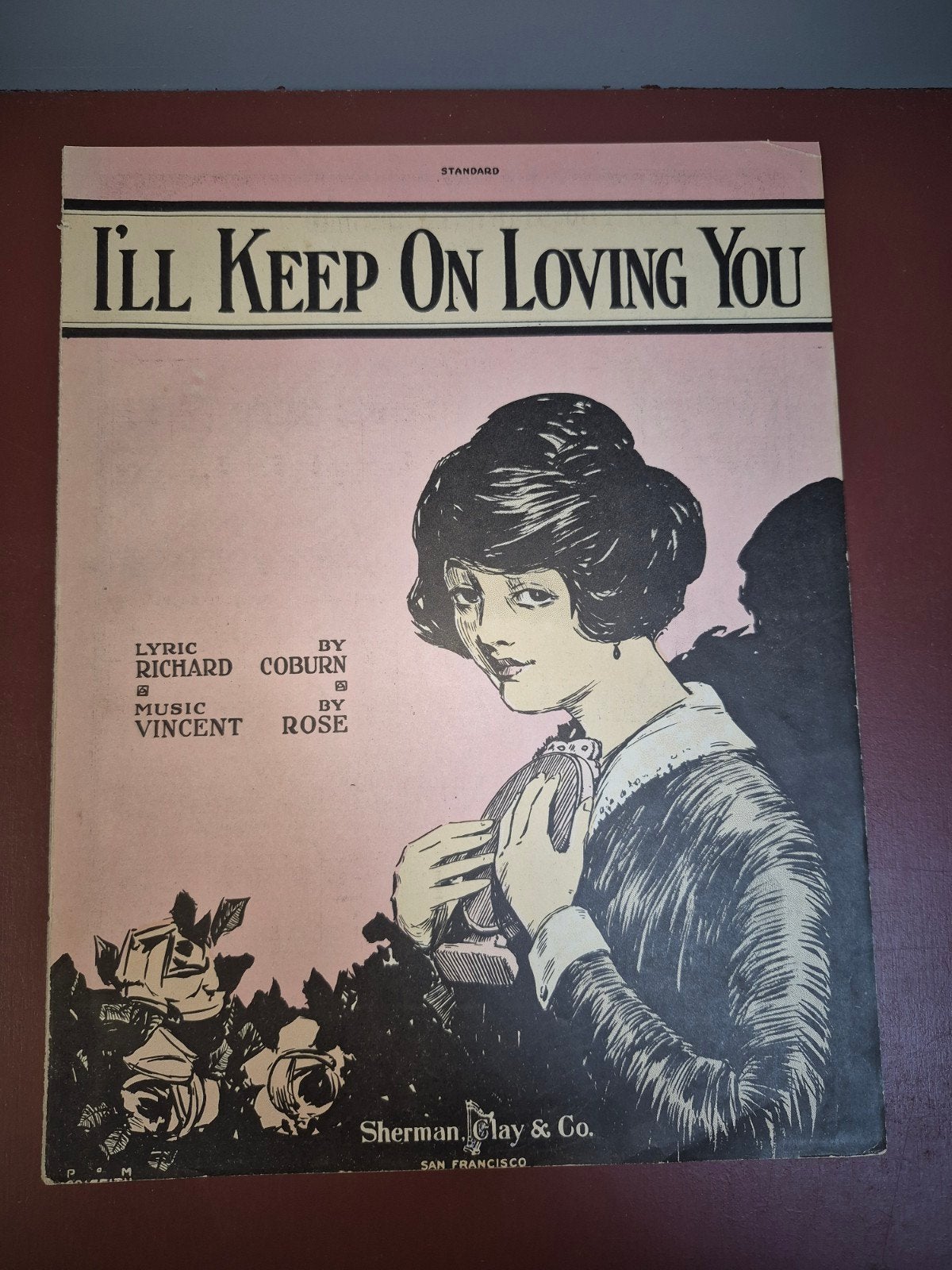 Vintage bladmuziek: I'll Keep On Loving You (1920), Ophalen of Verzenden