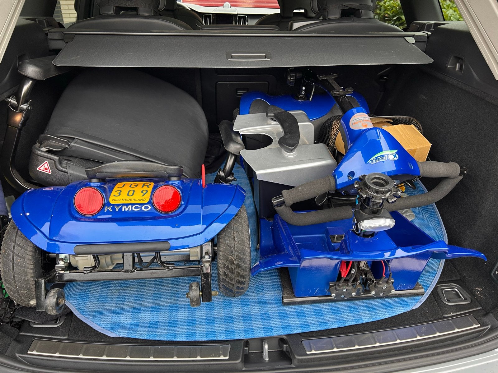 Scootmobiel, merk Kymco mini LS comfort plus., Ophalen, 10 km/u of minder, Kymco, 16 t/m 25 km