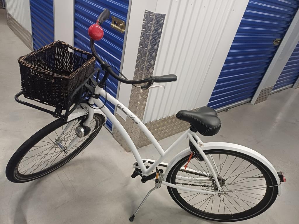 Witte Johnny Loco 26 inch.Topstaat & Altijd binnen gestaan, Ophalen, Zo goed als nieuw, Aluminium