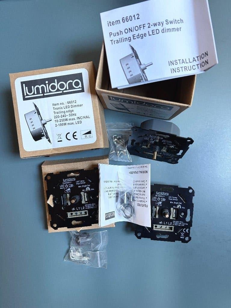 Lumidora Tronic LED dimmers (3), Ophalen of Verzenden, Zo goed als nieuw, Overige merken, Schakelaar