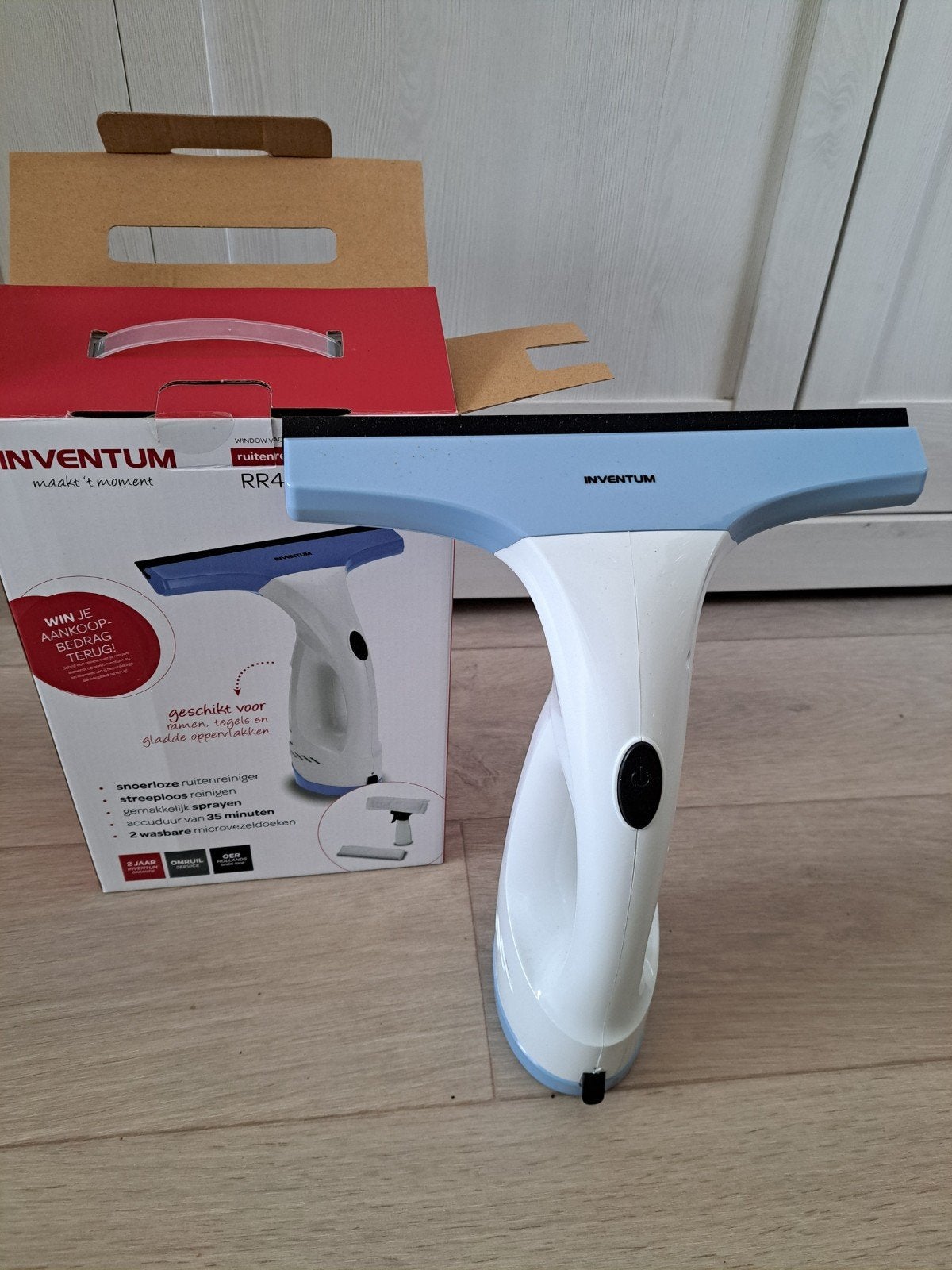 Snoerloze ruitenreiniger nieuw in verpakking NIEUW NIEUW, Ophalen of Verzenden, Raamwisser of Trekker