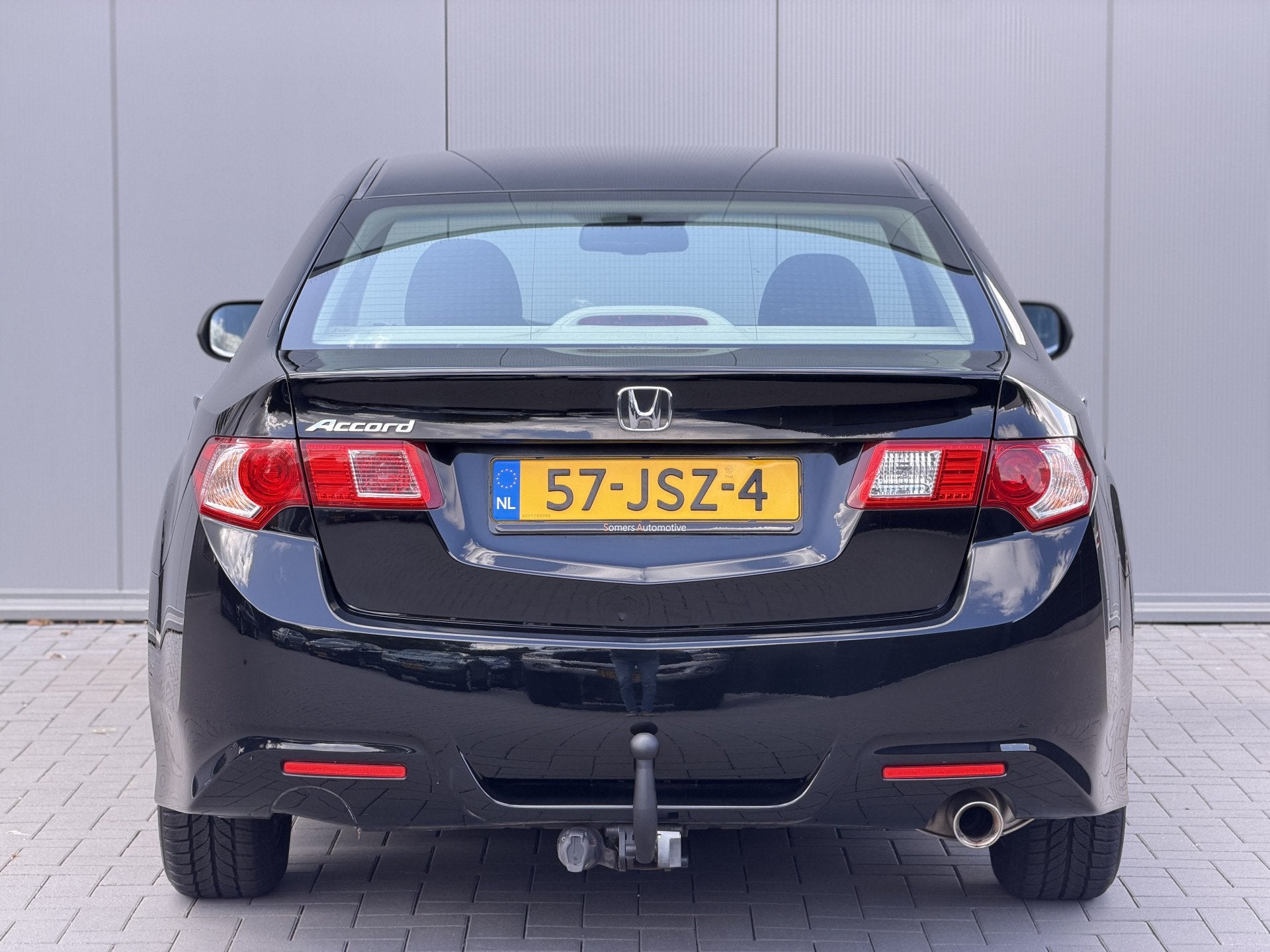 Honda Accord 2.0i Elegance Automaat | Stoelverwarming | Afn., Auto's, Euro 5, Stof, Gebruikt, Zwart