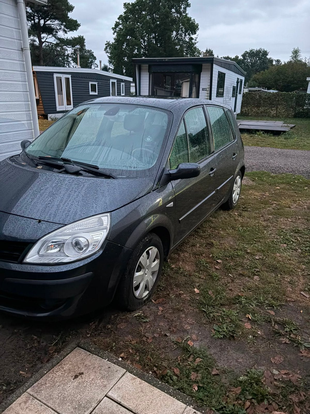 Renault Scénic 1.6 16V 82KW 2007 Grijs, Auto's, Stof, 4 cilinders, Origineel Nederlands, Particulier