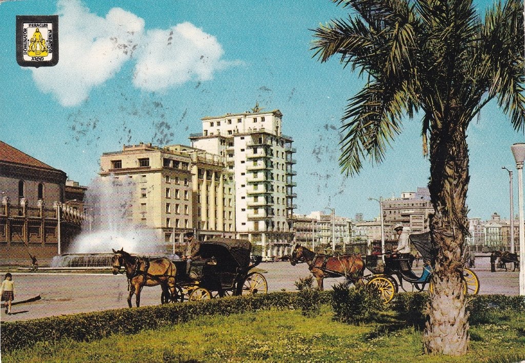 Spanje cadiz, avenida del puerto, Verzenden, 1960 tot 1980, Gelopen, Spanje