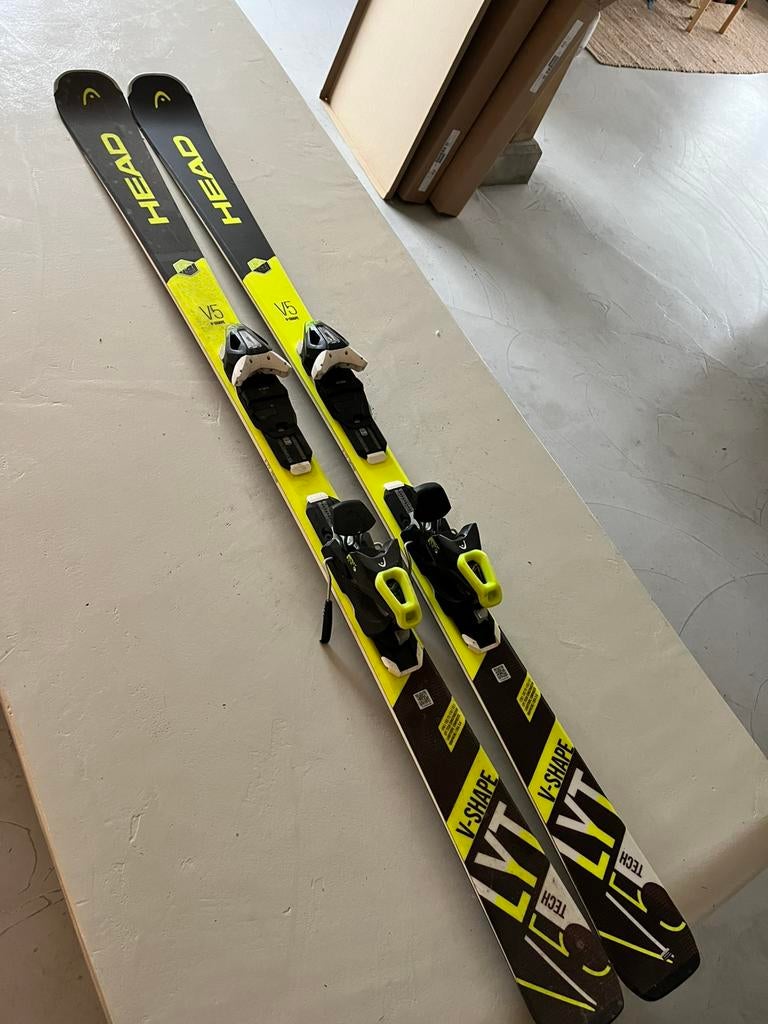 Ski’s Head V5 V-shape 170cm (nieuw), Ophalen, 160 tot 180 cm, Zo goed als nieuw, Head