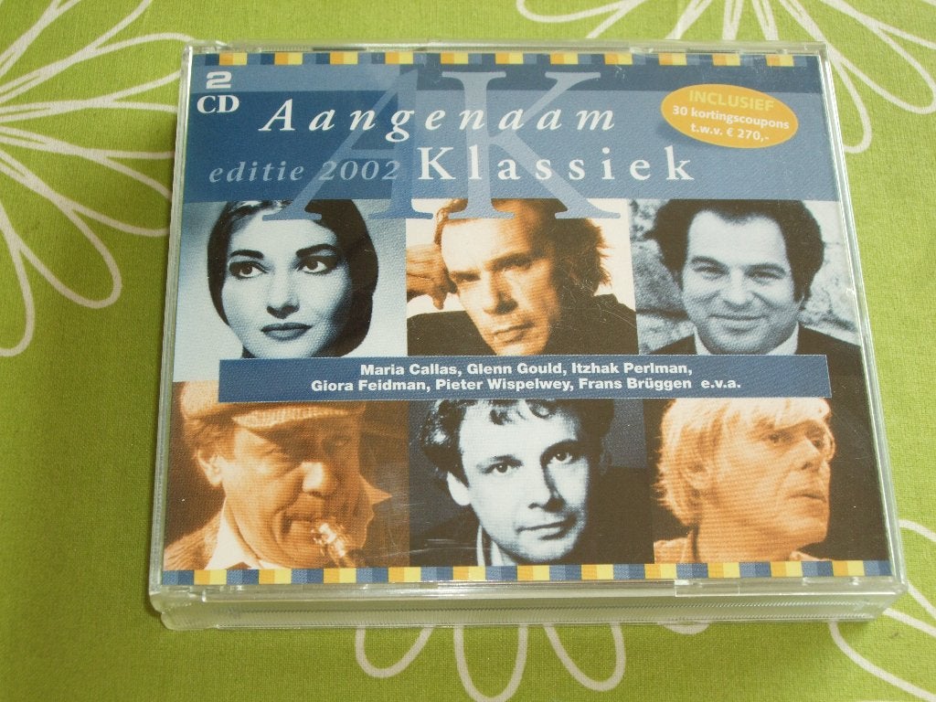 Aangenaam Klassiek 2002 - 2CD, Cd's en Dvd's, Ophalen of Verzenden, Barok, Zo goed als nieuw, Overige typen