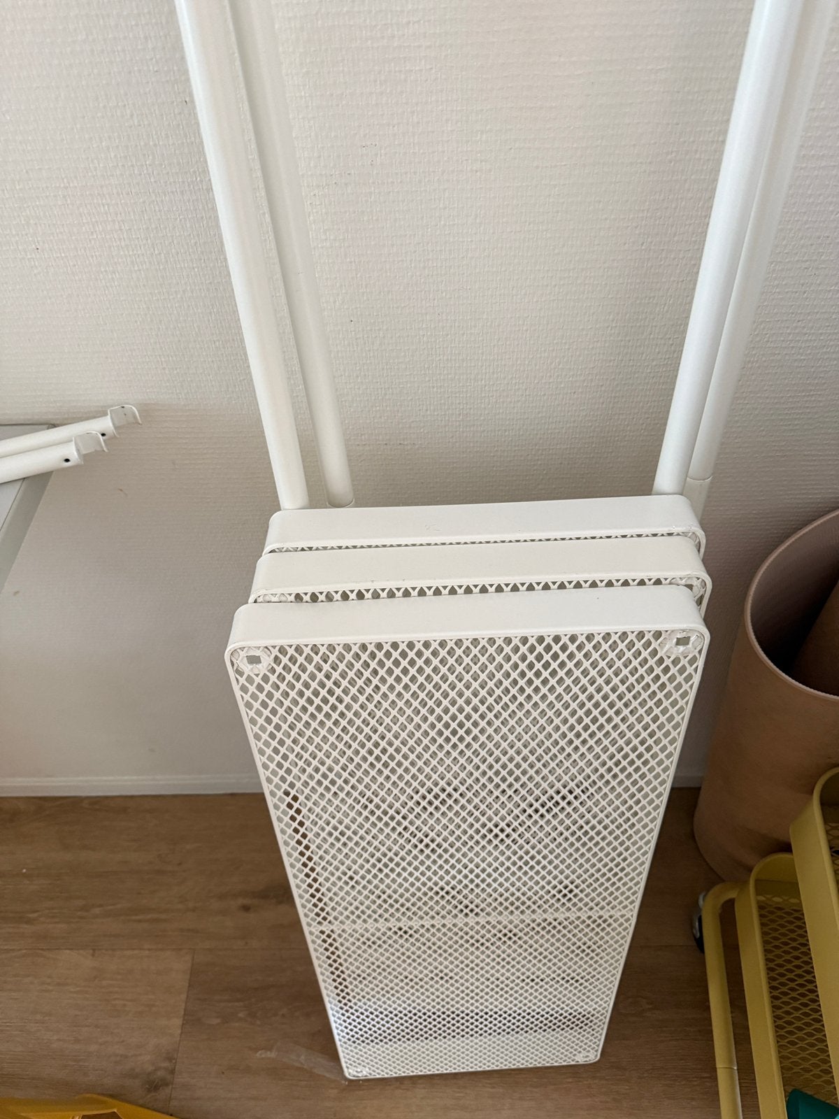 Kledingrek Ikea mackapar wit, Ophalen, Zo goed als nieuw